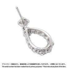 将图像加载到图库查看器中，HARRY WINSTON Loop Earrings Size MediumEADPRDMDLP Pt950
