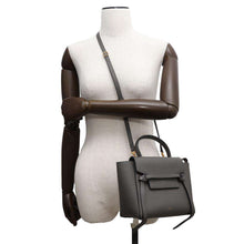 Load image into Gallery viewer, CELINE Belt bag Gray185003 Leather Size Nano
