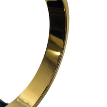 Load image into Gallery viewer, HERMES Mini Clic Chaine d&#39;Ancre Bracelet Black Metal Enamel
