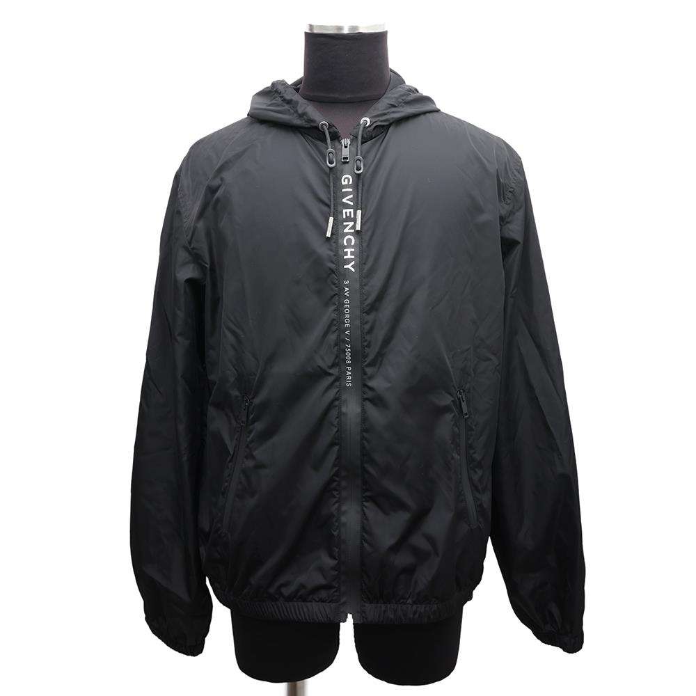 Givenchy NylonJacket Size 52 BlackBM015Q109A Nylon100%