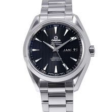 将图像加载到图库查看器中，OMEGA Seamaster Aqua Terra Annual Calendar W43mm Stainless Steel Black Dial231.10.43.22.01.002
