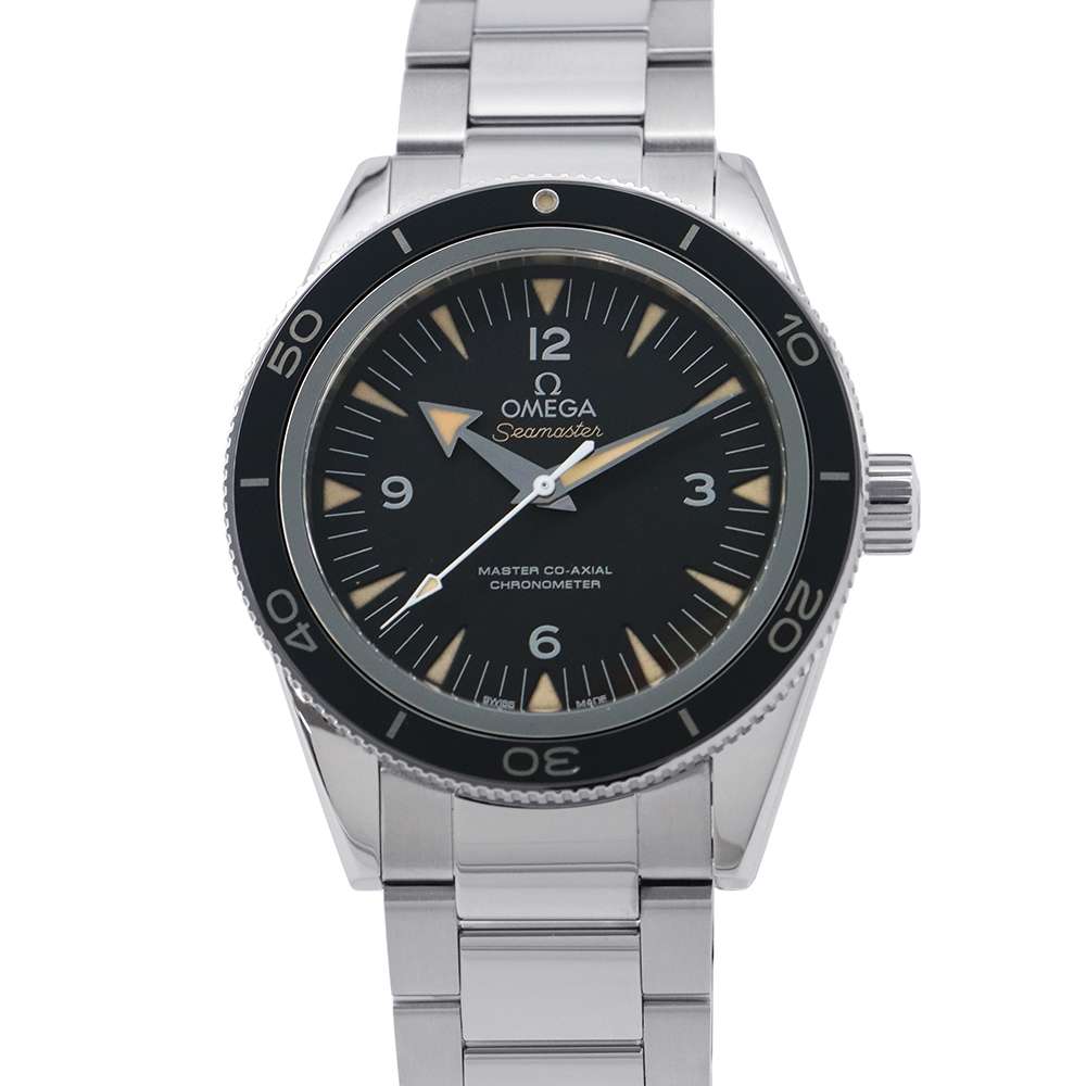 OMEGA Seamaster300 Master Co-Axial W41mm Stainless Steel Black Dial233.30.41.21.01.001