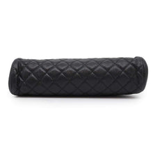 Load image into Gallery viewer, CHANEL Matelasse Kiss Lock Clutch Bag BlackA32342 Caviar Leather
