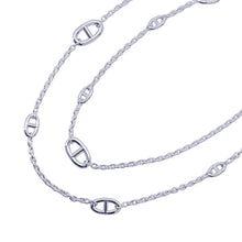 Load image into Gallery viewer, HERMES Chaine d&#39;Ancre Farandole Necklace Size 120 SV925
