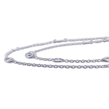 Load image into Gallery viewer, HERMES Chaine d&#39;Ancre Farandole Necklace Size 120 SV925
