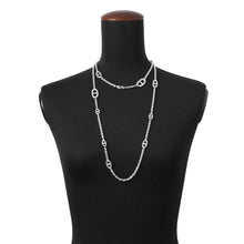 Load image into Gallery viewer, HERMES Chaine d&#39;Ancre Farandole Necklace Size 120 SV925
