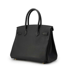 将图像加载到图库查看器中，HERMES Birkin Black Epsom Size 30
