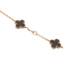 将图像加载到图库查看器中，Van Cleef &amp; Arpels Vintage Alhambra Necklace 20 motifs 2023 Holiday CollectionVCARP7S700 18K Pink Gold
