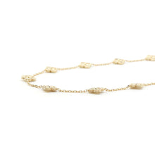 将图像加载到图库查看器中，Van Cleef &amp; Arpels Vintage Alhambra Necklace 10 Motifs GuillocheVCARP3JJ00 18K Yellow Gold
