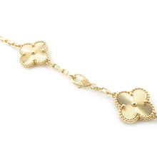 Load image into Gallery viewer, Van Cleef &amp; Arpels Vintage Alhambra Necklace 10 Motifs GuillocheVCARP3JJ00 18K Yellow Gold
