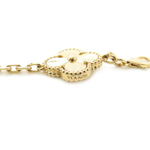 Load image into Gallery viewer, Van Cleef &amp; Arpels Vintage Alhambra Necklace 10 Motifs GuillocheVCARP3JJ00 18K Yellow Gold
