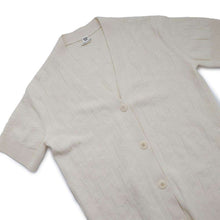 Load image into Gallery viewer, HERMES H motif short sleeve knit dress Size 38 Cream4E2522D3 Wool 100%
