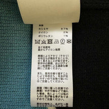 将图像加载到图库查看器中，HERMES Cardigan Coat Lettres Equestres Size 38 Black/Blue/Pink/White4H2125D8 Cashmere97% Nylon2% Polyurethane1%
