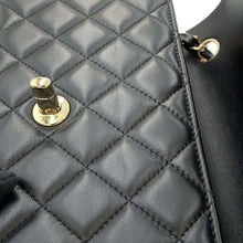 Load image into Gallery viewer, CHANEL Matelasse Single Flap ChainShoulder Bag BlackA69900 Lambskin Size 20
