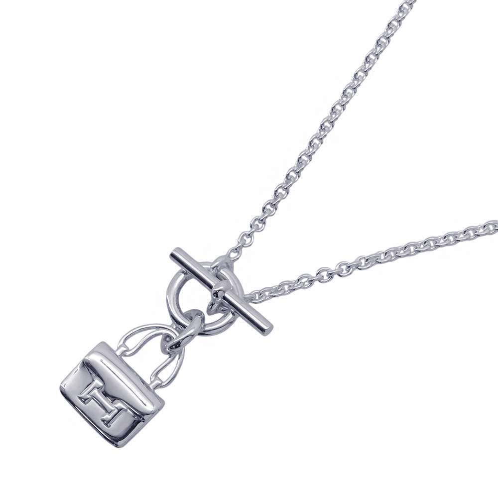 HERMES Amulette Constance Necklace SV925