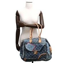 Load image into Gallery viewer, LOUIS VUITTON Bowery BlueM95376 Monogram Denim
