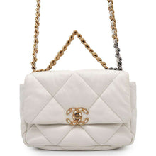 Load image into Gallery viewer, CHANEL CHANEL19 ChainShoulder Bag IvoryAS1160 Lambskin
