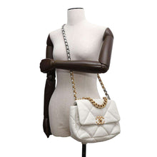 Load image into Gallery viewer, CHANEL CHANEL19 ChainShoulder Bag IvoryAS1160 Lambskin
