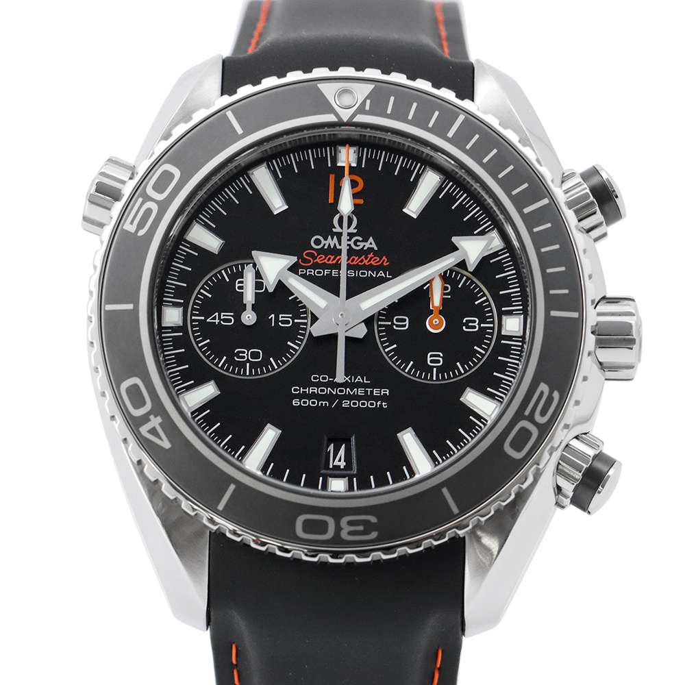 OMEGA Seamaster Planet Ocean 600M W45.5mm Stainless Steel Rubber Black Dial232.32.46.51.01.005