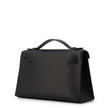 Load image into Gallery viewer, HERMES PochetteKelly Black Swift Leather
