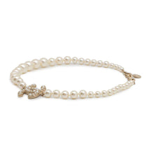 Load image into Gallery viewer, CHANEL CC Logo Faux Pearl Necklace 100th Anniversary White/GoldA64757 Gold Plated Faux Pearl
