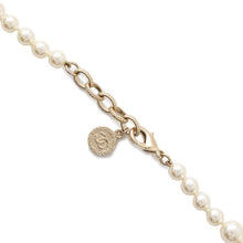 Load image into Gallery viewer, CHANEL CC Logo Faux Pearl Necklace 100th Anniversary White/GoldA64757 Gold Plated Faux Pearl
