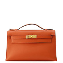 Load image into Gallery viewer, HERMES PochetteKelly Terre Battue Swift Leather
