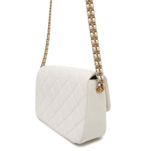 Load image into Gallery viewer, CHANEL Mini Materasse Chain Shoulder WhiteAS2528 Caviar Leather
