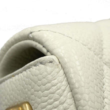 Load image into Gallery viewer, CHANEL Mini Materasse Chain Shoulder WhiteAS2528 Caviar Leather
