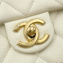 Load image into Gallery viewer, CHANEL Mini Materasse Chain Shoulder WhiteAS2528 Caviar Leather
