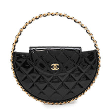 Load image into Gallery viewer, CHANEL Matelasse Hand Clutch BlackAP3585 Enamel
