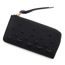 Load image into Gallery viewer, JIMMY CHOO Lise Fragment Case Black Leather
