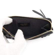 Load image into Gallery viewer, JIMMY CHOO Lise Fragment Case Black Leather
