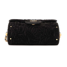 Load image into Gallery viewer, CHANEL CamelliaChainPochette BlackAP2285 Suede Metal
