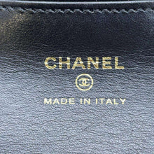 Load image into Gallery viewer, CHANEL CamelliaChainPochette BlackAP2285 Suede Metal
