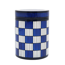 Load image into Gallery viewer, HERMES Tea Box [Blue Dial] Damier Stainless steel
