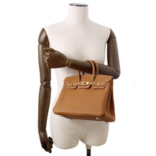 Load image into Gallery viewer, HERMES Birkin Gold Togo Leather Size 25
