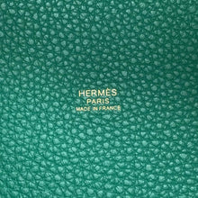 将图像加载到图库查看器中，HERMES Picotin Lock Vert Vertigo Taurillon Clemence Size PM
