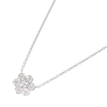 将图像加载到图库查看器中，TIFFANY&amp;Co. Flower Necklace Pt950
