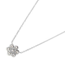 将图像加载到图库查看器中，TIFFANY&amp;Co. Flower Necklace Pt950
