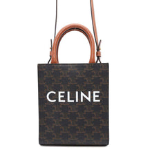 Load image into Gallery viewer, CELINE Vertical Cabas Tan194372 PVC Leather Size Mini
