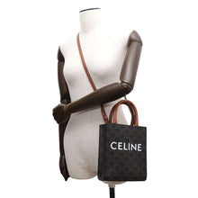 Load image into Gallery viewer, CELINE Vertical Cabas Tan194372 PVC Leather Size Mini
