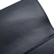 将图像加载到图库查看器中，LOEWE Pebble Continental Wallet BlackCANBACWX01 Shiny Nappa Calf Leather
