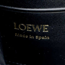 将图像加载到图库查看器中，LOEWE Pebble Continental Wallet BlackCANBACWX01 Shiny Nappa Calf Leather
