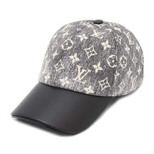 将图像加载到图库查看器中，LOUIS VUITTON Monogram cap Size L NoirM7028L Polyamide70% Cotton27% Acryl3%
