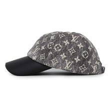 将图像加载到图库查看器中，LOUIS VUITTON Monogram cap Size L NoirM7028L Polyamide70% Cotton27% Acryl3%
