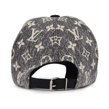 Load image into Gallery viewer, LOUIS VUITTON Monogram cap Size L NoirM7028L Polyamide70% Cotton27% Acryl3%
