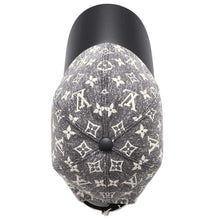 Load image into Gallery viewer, LOUIS VUITTON Monogram cap Size L NoirM7028L Polyamide70% Cotton27% Acryl3%
