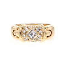 将图像加载到图库查看器中，BVLGARI Certica Ring Size #9 18K Yellow Gold
