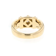 将图像加载到图库查看器中，BVLGARI Certica Ring Size #9 18K Yellow Gold
